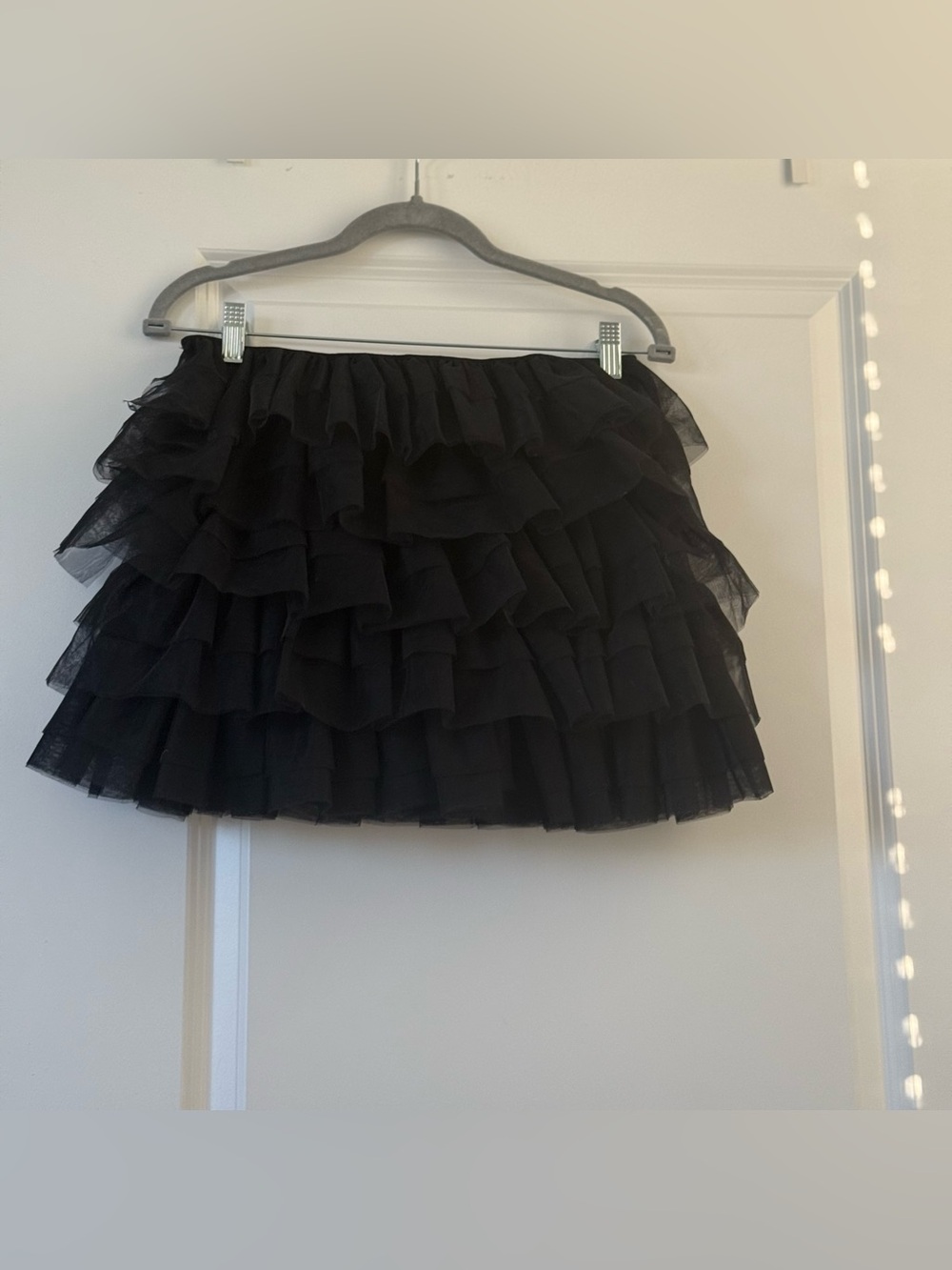 Zara Tulle Ruffle Layered Mini Skirt Halloween Collection - Picture 7 of 8